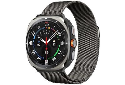 Bracelet IBROZ Galaxy Watch7 Ultra 47mm Milanese titane
