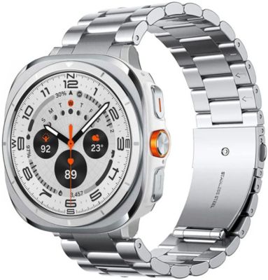 Bracelet IBROZ Galaxy Watch Ultra 47 mm acier silver