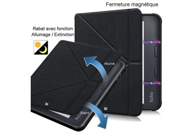 Etui IBROZ Origami Kobo Libra Colour 2024 noir
