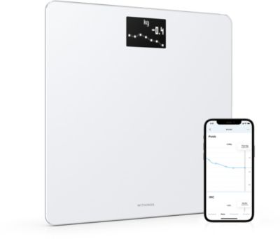 Pèse personne connecté WITHINGS Body Blanc