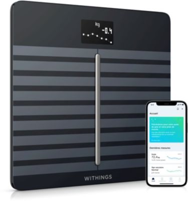 Pese personne connecte WITHINGS Body Cardio Noir