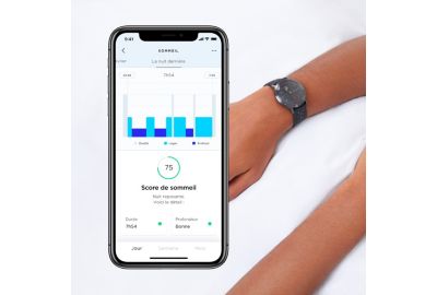 Montre Withings HR Sport connectée au smartphone