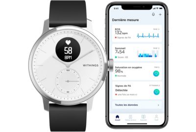 Tracker WITHINGS SCANWATCH BLANC 38mm