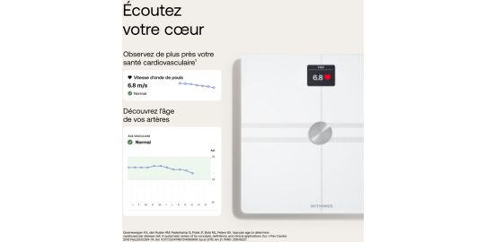 Balance WITHINGS Body Comp Blanc