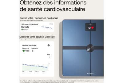 Balance WITHINGS Body Smart Noir