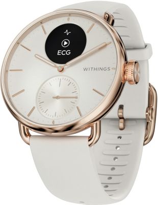 Montre santé WITHINGS Connecté Scanwatch 2 Rose Gold Sand