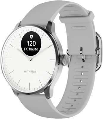 Montre santé WITHINGS Scanwatch Light Blanche