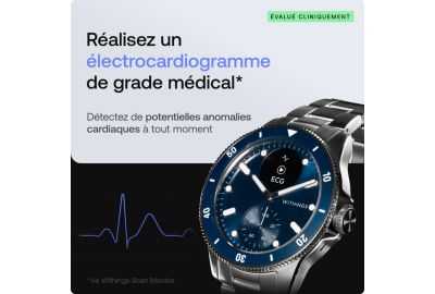 Tracker WITHINGS Scanwatch Nova Bleue