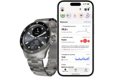 Montre santé WITHINGS Scanwatch Nova 42mm Noire