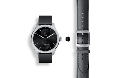Montre santé WITHINGS Scanwatch 2 42mm Noire+bracelet Cuir off