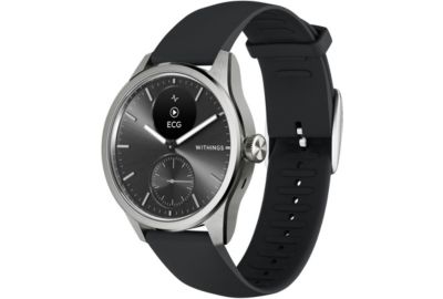Montre santé WITHINGS Scanwatch 2 42mm Noire+bracelet Cuir off
