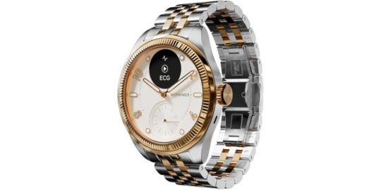 Montre santé WITHINGS Scanwatch Nova Brilliant 39mm Gold