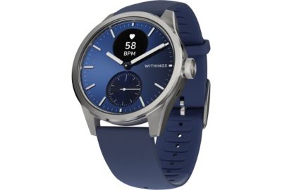 Montre santé WITHINGS Scanwatch 2 Blue Silver 42mm