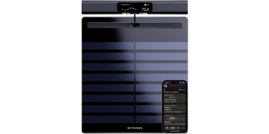 Pèse personne connecté WITHINGS BodyScan 2 - Noir
