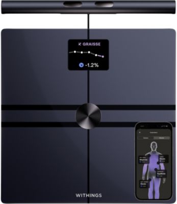 Pèse personne connecté WITHINGS BodyFit - Noir