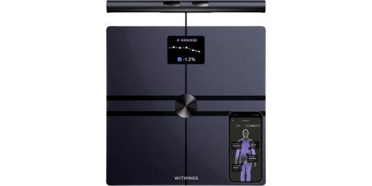 Pèse personne connecté WITHINGS BodyFit - Noir