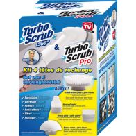 Brosse BEST OF TV 4 recharges Turbo Scrub CLEAN10