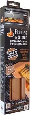 Feuille de cuisson BEST OF TV réutilisable lot de 3