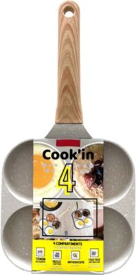 Poêle BEST OF TV Pancake 4 compartiments COOK IN 4