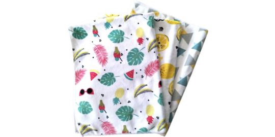 Torchon BEST OF TV Lot de 3 Genio motifs