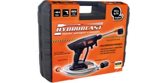Performance nomade du nettoyeur Hydroblast