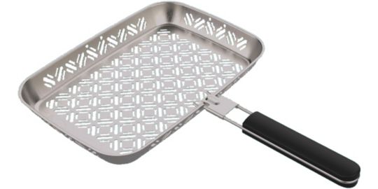 Poêle grill BEST OF TV a barbecue rectangulaire