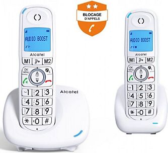 Téléphone Sans Fil Alcatel Xl 585 Blanc - Téléphone fixe BUT