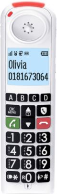 Téléphone fixe sans fil gigaset e200 duo blanc GIGASET 446348