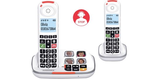 Téléphone sans fil SWISSVOICE XTRA 2355 Voice Duo