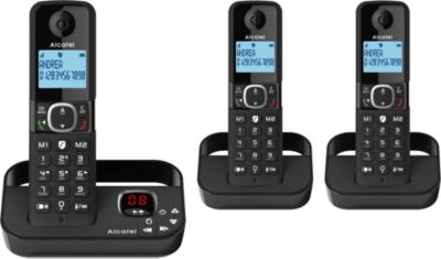 Téléphone sans fil ALCATEL F860 Voice Trio Noir