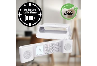 Téléphone sans fil ALCATEL ePure Iconic Blanc
