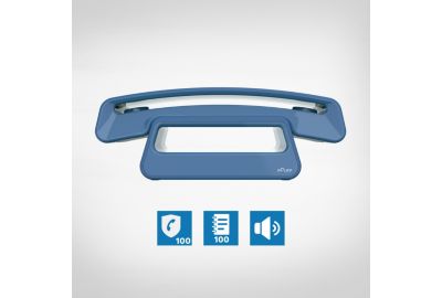 Téléphone sans fil ALCATEL ePure Iconic Bleu