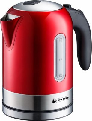 Bouilloire BLACK PEAR Bouilloire sans fil 1.7L Rouge Blackpear