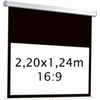 KIMEX electrique 2,20 x 1,24 m- Format 16:9