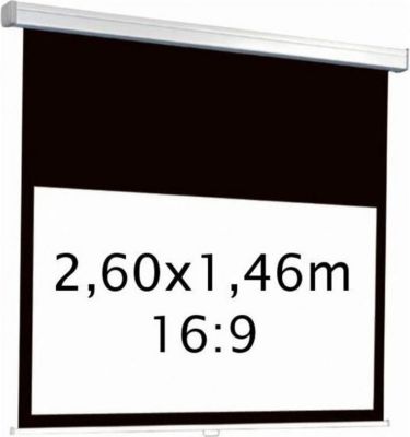 Ecran de projection KIMEX electrique 2,60 x 1,46 m- Format 16:9 Ecran de projection KIMEX electrique 2,60 x 1,46 m- Format 16:9