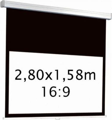 Ecran de projection KIMEX electrique 2,80 x 1,58 m- Format 16:9