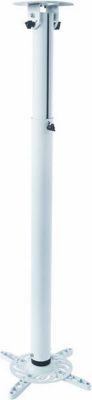 Support vidéoprojecteur KIMEX plafond, hauteur réglable 70-117 cm