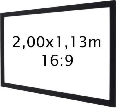 Ecran de projection KIMEX sur cadre 2,00 x 1,13 m- Format 16:9