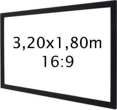 Ecran de projection KIMEX sur cadre 3,20 x 1,80 m- Format 16:9