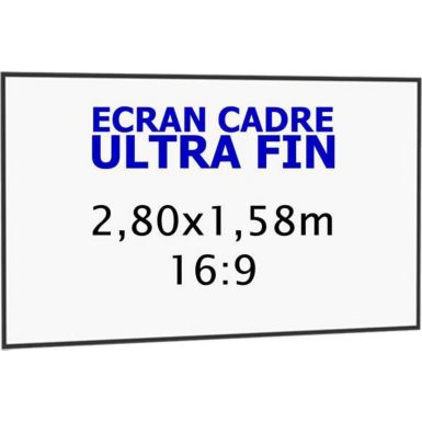 KIMEX cadre ultra-fin 2,80 x 1,58 m, 16:9