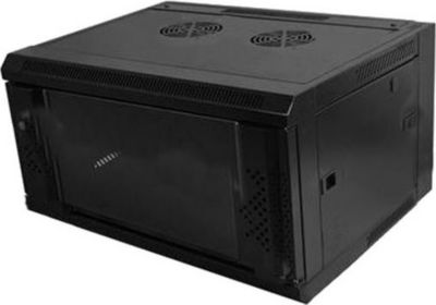 Baie de brassage KIMEX murale 19'', Prof. 450mm, Capacité 6U Baie de brassage KIMEX murale 19'', Prof. 450mm, Capacité 6U