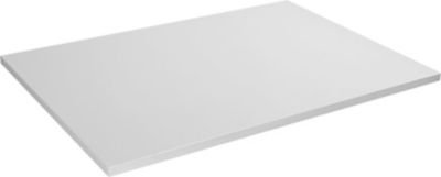 KIMEX Plateau de bureau blanc, 120x75cm