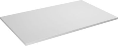 KIMEX Plateau de bureau blanc, 150x75cm