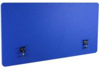 Cloison mobile KIMEX Ecran de séparation Bureau,120x60cm,Bleu