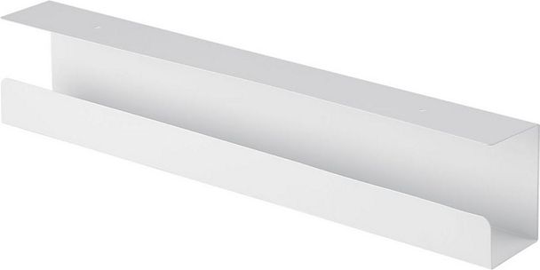Goulotte range-câbles KIMEX Passe-câbles de bureau 60 cm Blanc