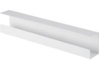 Goulotte range-câbles KIMEX Passe-câbles de bureau 60 cm Blanc