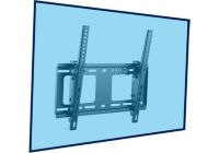 Support mural TV KIMEX inclinable pour structure tube 32´´-55´´