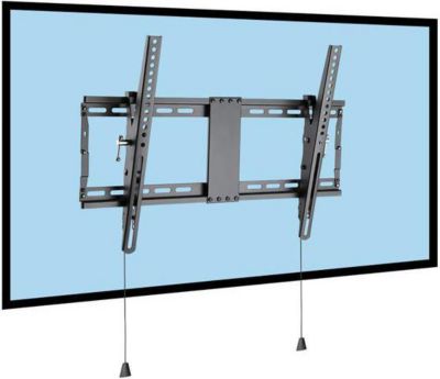 Support mural TV KIMEX Mural inclinable pour écran 37-80"
