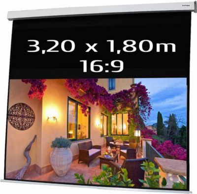 Ecran de projection KIMEX electrique 3,20 x 1,80 m- Format 16/9