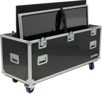 Flight case KIMEX Flight Case pour Deux écrans TV 55"-70"